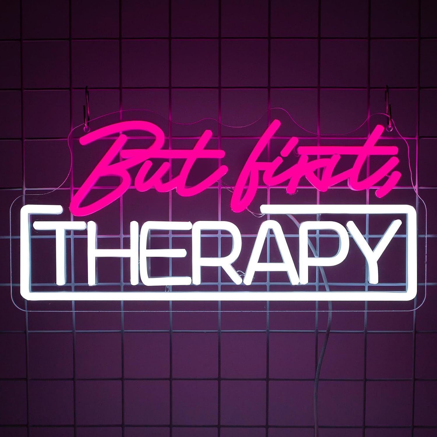 Spa Wellness And Beauty - 셀프 케어, 하지만 먼저 테라피, 네온사인