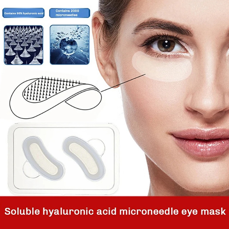 1쌍 산성 마이크로니들 아이 패치 마스크, 눈 밑 보습 - Microneedle Patch Eye 리뷰 및 가격