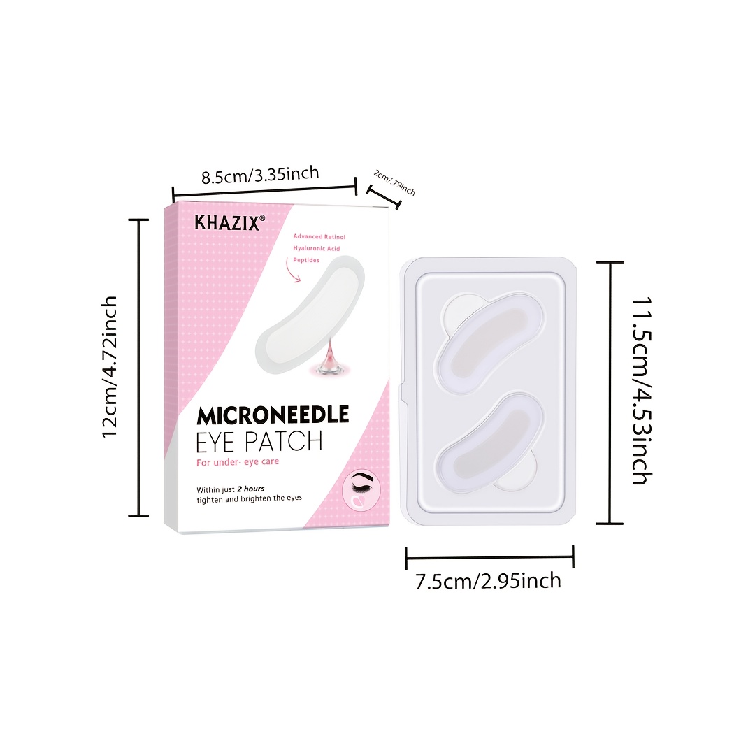2PCS 레티놀 마이크로니들 아이 패치, 이마, 눈가, - Microneedle Patch Eye 리뷰 및 가격
