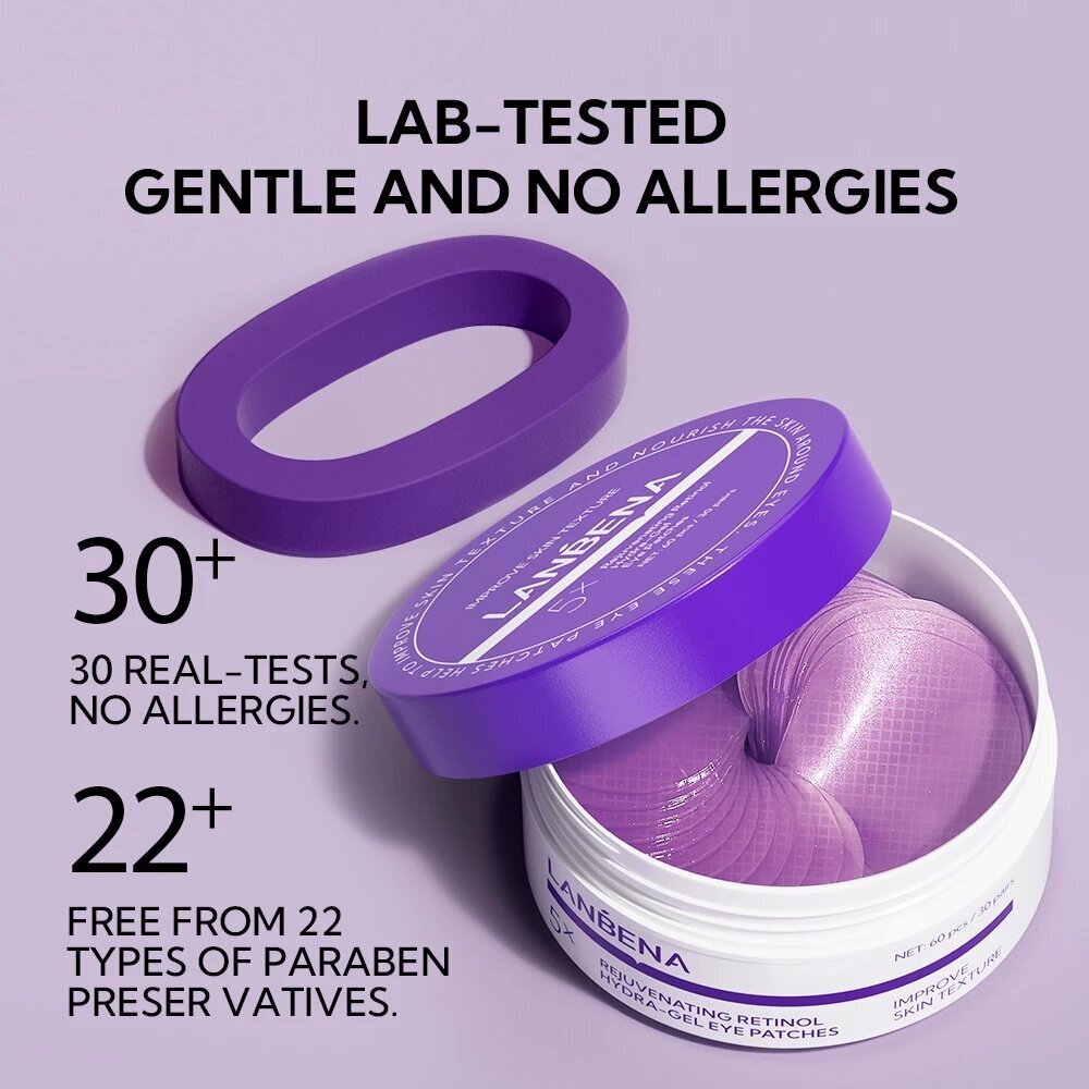 LANBENA 레티놀 안티 링클 아이 마스크 모이스춰  - Microneedle Patch Eye 리뷰 및 가격