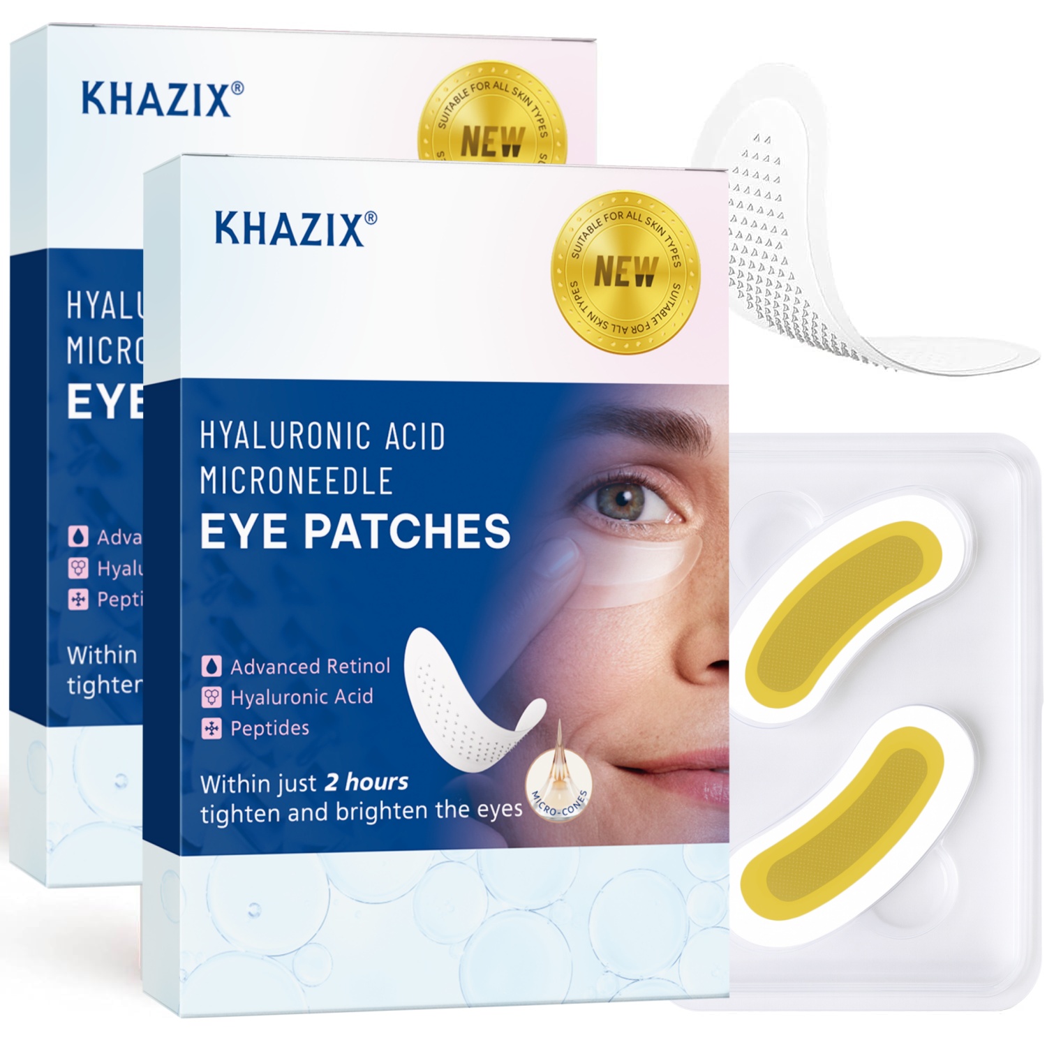레티놀 마이크로니들 아이 패치(히알루론산 및 탄력 강화 - Microneedle Patch Eye 리뷰 및 가격