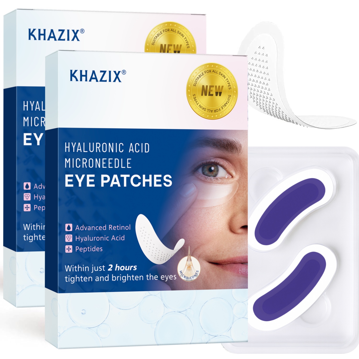 레티놀 마이크로니들 아이 패치(히알루론산 및 탄력 강화 - Microneedle Patch Eye 리뷰 및 가격