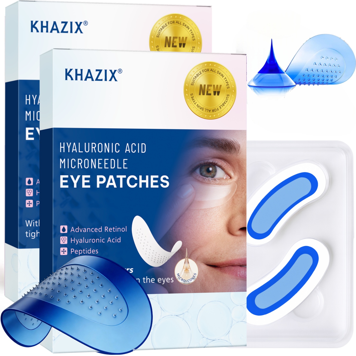 레티놀 마이크로니들 아이 패치(히알루론산 및 탄력 강화 - Microneedle Patch Eye 리뷰 및 가격
