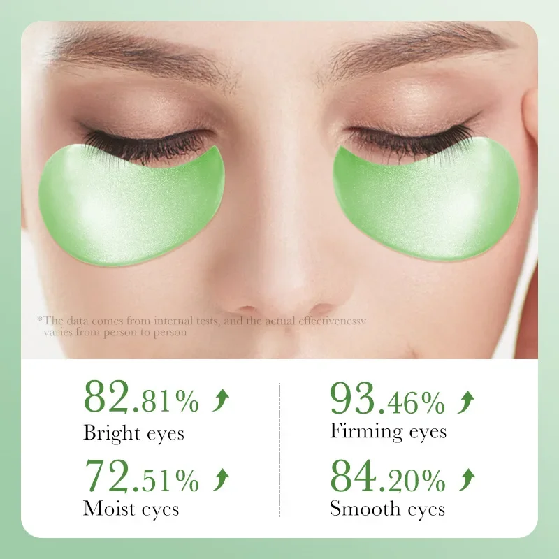 60pcs 알로에 베라 콜라겐 아이 마스크 안티 다크  - Microneedle Patch Eye 리뷰 및 가격