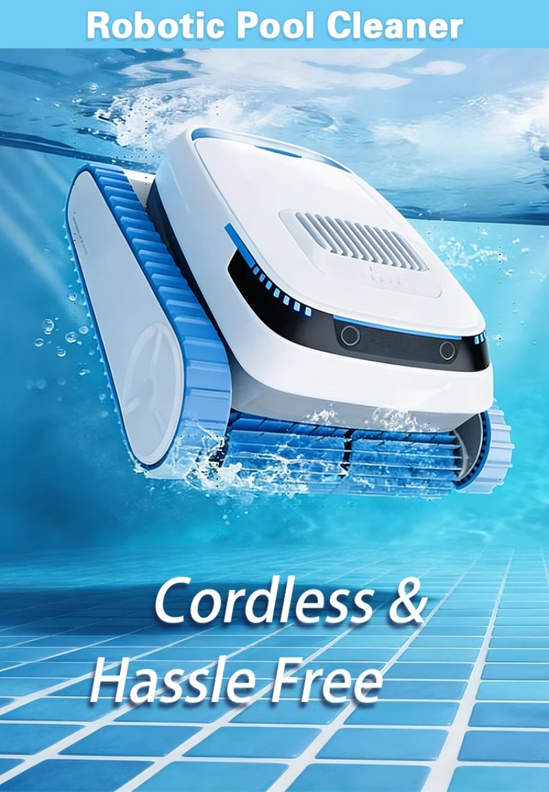 PC20 QD-40 무선 수영장 청소 로봇 앱 스마트  - Spa & Wellness Earth City Москва 리뷰 및 가격