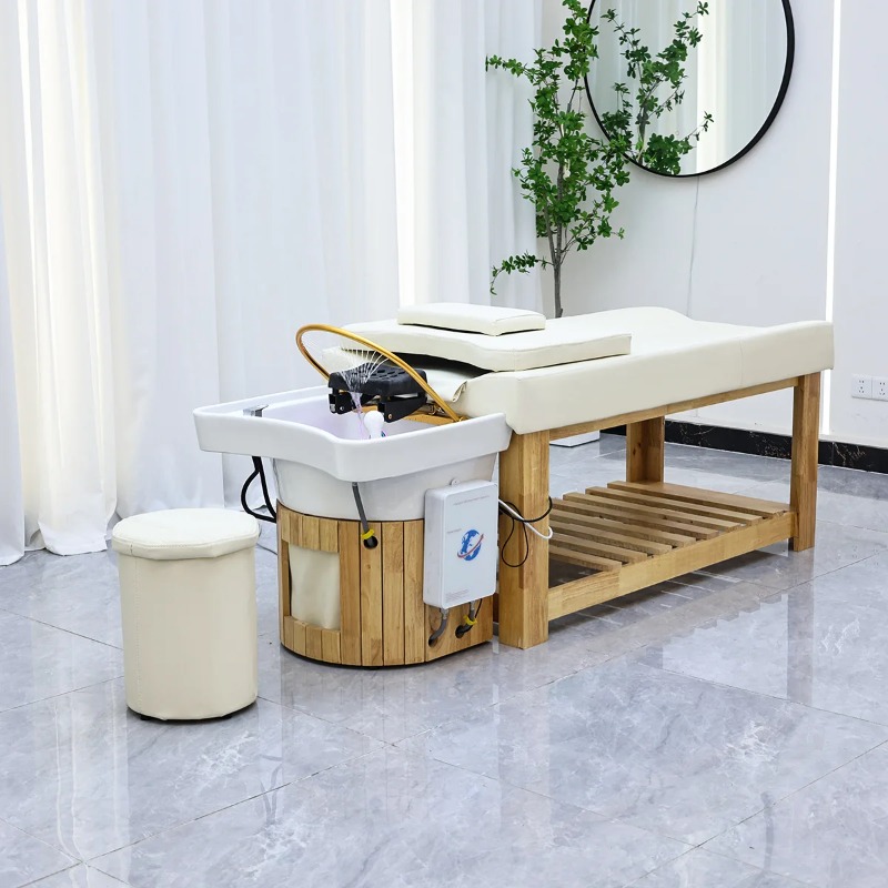 원목 헤드 테라피 샴푸 베드 물 순환 훈증 온수기 뷰티 - Spa Wellness And Beauty 리뷰 및 가격