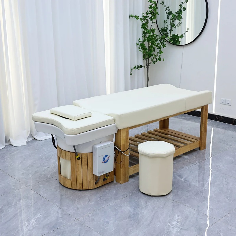 원목 헤드 테라피 샴푸 베드 물 순환 훈증 온수기 뷰티 - Spa Wellness And Beauty 리뷰 및 가격