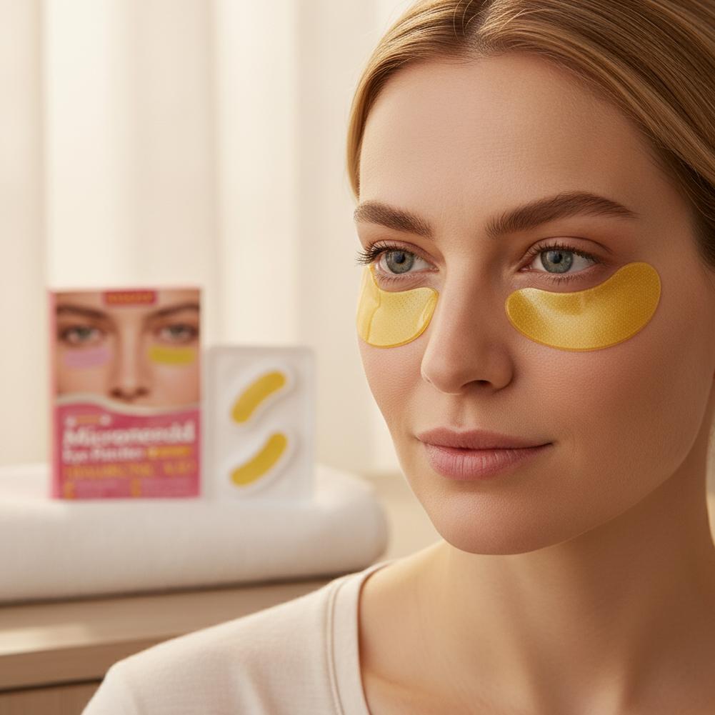 1쌍 히알루론산 마이크로니들 아이 패치 마스크 다크서클 - Microneedle Patch Eye 리뷰 및 가격